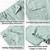 imageRolanko Parachute Pants for Girls Y2K Cargo Trousers with Pockets Harajuku Jogger Pants Kids 414 YearsMintgreen