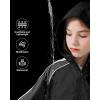 imageRolanko Girls Rain Jacket Kids Waterproof Lightweight Hooded Windbreaker Raincoat for Boys Outdoor Hiking School TravelBlack