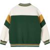 imageRolanko Girls Varsity Jackets Baseball Bomber Color Block Letterman Jacket Outwear With Pockets 715 YearsGreen