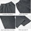 imageRolanko Boys Baggy Jeans Wide Leg Elastic Waist Denim Pants Loose Fit Trousers Vintage Y2K StreetwearGraystraps