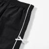 imageRolanko Wide Leg Baggy Pants for Girls Track Pants with Side Bow Y2K Parachute Waterproof Kids Jogger Trousers with PocketsBlack