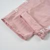 imageRolanko Wide Leg Baggy Pants for Girls Track Pants with Side Bow Y2K Parachute Waterproof Kids Jogger Trousers with PocketsPink