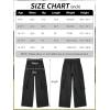 image:imageRolanko Girls Outdoor Cargo Pants Waterproof Hiking Pants with Pockets Lightweight Quick Dry Joggers for School Travel 814YBlack