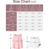 image:imageRolanko Girls Tennis Skirt Set UPF 50 Tank Top amp Pleated Skort with Builtin Shorts and Pocket Kids 2 Piece OutfitPinkwhite