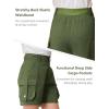 image:imageRolanko Girls Cargo Short Cotton Baggy Kids Summer Shorts with Pockets for Casual School Travel Hiking 915 YearsArmygreen