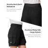 image:imageRolanko Girls Cargo Short Cotton Baggy Kids Summer Shorts with Pockets for Casual School Travel Hiking 915 YearsBlack