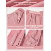 image:imageRolanko Girls Cargo Short Cotton Baggy Kids Summer Shorts with Pockets for Casual School Travel Hiking 915 YearsPink