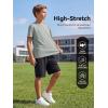 image:imageRolanko Boys TShirt and Shorts Summer Outfit Set Kids Cooling Short Sleeve Rash Guard and Shorts With Pockets SportsGraysuit