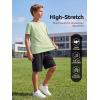 image:imageRolanko Boys TShirt and Shorts Summer Outfit Set Kids Cooling Short Sleeve Rash Guard and Shorts With Pockets SportsGreenset