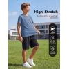 image:imageRolanko Boys TShirt and Shorts Summer Outfit Set Kids Cooling Short Sleeve Rash Guard and Shorts With Pockets SportsHazeblueset