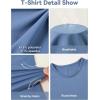 image:imageRolanko Boys TShirt and Shorts Summer Outfit Set Kids Cooling Short Sleeve Rash Guard and Shorts With Pockets SportsHazeblueset