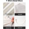 image:imageRolanko Boys TShirt and Shorts Summer Outfit Set Kids Cooling Short Sleeve Rash Guard and Shorts With Pockets SportsWhiteset