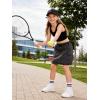 image:imageRolanko Girls Cargo Skirt Parachute Shorts Skirt with Pockets Summer Kids Skirt Casual Daily Hiking 513YGrey