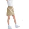 image:imageRolanko Girls Cargo Skirt Parachute Shorts Skirt with Pockets Summer Kids Skirt Casual Daily Hiking 513YKhaki