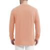 imageMAGCOMSEN Mens Henley Long Sleeve Casual Shirts Cotton Pocket t Shirts Summer Fitted Plain Tops Lightweight FashionApricot