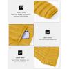 imageMAGCOMSEN Mens Lightweight Puffer Jacket Hooded Full Zip WaterResistant Quilted Lined Winter CoatsYellow