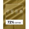 imageMAGCOMSEN Mens Polo Shirts with Pocket Cotton Pique Short Sleeve Collared Shirt Moisture Wicking Golf Shirts 3Button ShirtsBrown