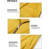 imageMAGCOMSEN Mens Bomber Jacket Lightweight Casual Zip Up Windbreaker Spring Fall Golf Coat with PocketsGinger