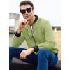 imageMAGCOMSEN Mens Bomber Jacket Lightweight Casual Zip Up Windbreaker Spring Fall Golf Coat with PocketsOlive Green