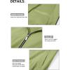 imageMAGCOMSEN Mens Bomber Jacket Lightweight Casual Zip Up Windbreaker Spring Fall Golf Coat with PocketsOlive Green