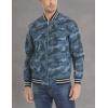 imageMAGCOMSEN Mens Jacket Lightweight Bomber Jacket Zip Up Windbreaker Casual Spring Fall Jackets with PocketsCamouflage Black