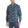imageMAGCOMSEN Mens Jacket Lightweight Bomber Jacket Zip Up Windbreaker Casual Spring Fall Jackets with PocketsCamouflage Blue