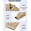 imageMAGCOMSEN Mens Jacket Lightweight Bomber Jacket Zip Up Windbreaker Casual Spring Fall Jackets with PocketsKhaki
