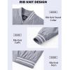 imageMAGCOMSEN Mens Jacket Lightweight Bomber Jacket Zip Up Windbreaker Casual Spring Fall Jackets with PocketsLight Grey
