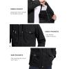imageMAGCOMSEN Mens Winter Coat Military Jacket Fleece Lined Parka Cotton Cargo Jacket2 Black
