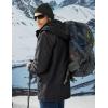 imageMAGCOMSEN Mens Winter Coat Military Jacket Fleece Lined Parka Cotton Cargo Jacket2 Black
