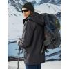 imageMAGCOMSEN Mens Winter Coat Military Jacket Fleece Lined Parka Cotton Cargo Jacket2 Grey