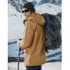 imageMAGCOMSEN Mens Winter Coat Military Jacket Fleece Lined Parka Cotton Cargo Jacket2 Khaki