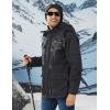 imageMAGCOMSEN Mens Winter Coat Military Jacket Fleece Lined Parka Cotton Cargo JacketGrey