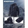 imageMAGCOMSEN Mens Winter Coat Military Jacket Fleece Lined Parka Cotton Cargo JacketNavy