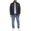 imageMAGCOMSEN Mens Puffer Jacket Lightweight Warm Winter Coats Water Repellent Windproof Insulated JacketBlack