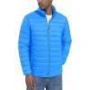 imageMAGCOMSEN Mens Puffer Jacket Lightweight Warm Winter Coats Water Repellent Windproof Insulated JacketBlue