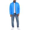 imageMAGCOMSEN Mens Puffer Jacket Lightweight Warm Winter Coats Water Repellent Windproof Insulated JacketBlue