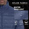 imageMAGCOMSEN Mens Puffer Jacket Lightweight Warm Winter Coats Water Repellent Windproof Insulated JacketBlue Grey