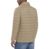 imageMAGCOMSEN Mens Puffer Jacket Lightweight Warm Winter Coats Water Repellent Windproof Insulated JacketKhaki