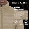imageMAGCOMSEN Mens Puffer Jacket Lightweight Warm Winter Coats Water Repellent Windproof Insulated JacketKhaki