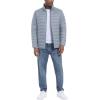 imageMAGCOMSEN Mens Puffer Jacket Lightweight Warm Winter Coats Water Repellent Windproof Insulated JacketLight Grey
