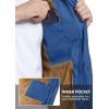 imageMAGCOMSEN Mens Winter Vest Outerwear Fleece Lined Outdoor Vest Warm Sleeveless JacketBlue