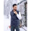 imageMAGCOMSEN Mens Winter Vest Outerwear Fleece Lined Outdoor Vest Warm Sleeveless JacketNavy