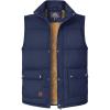imageMAGCOMSEN Mens Winter Vest Outerwear Fleece Lined Outdoor Vest Warm Sleeveless JacketNavy