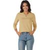 imageMAGCOMSEN Womens V Neck Sweater 2024 Spring Casual Long Sleeve Tops Knit Lightweight Pullover Sweaters JumperApricot