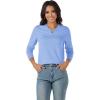 imageMAGCOMSEN Womens V Neck Sweater 2024 Spring Casual Long Sleeve Tops Knit Lightweight Pullover Sweaters JumperPale Blue