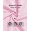 imageMAGCOMSEN Womens Long Sleeve Shirts V Neck Cotton Basic Tee Soft Breathable Casual Tops CassicFit TShirtLight Pink