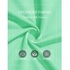 imageMAGCOMSEN Womens Long Sleeve Shirts V Neck Cotton Basic Tee Soft Breathable Casual Tops CassicFit TShirtMint Green