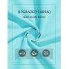 imageMAGCOMSEN Womens Long Sleeve Shirts V Neck Cotton Basic Tee Soft Breathable Casual Tops CassicFit TShirtPale Blue