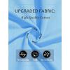 imageMAGCOMSEN Womens Long Sleeve Shirts V Neck Cotton Basic Tee Soft Breathable Casual Tops CassicFit TShirtWaterfall Blue